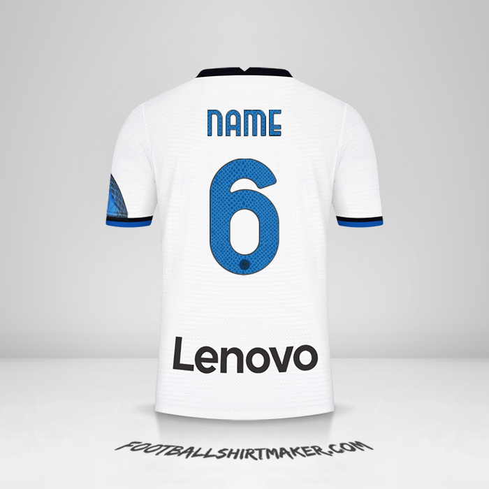 Trikot Inter 2021/2022 Auswärts -  name - 6