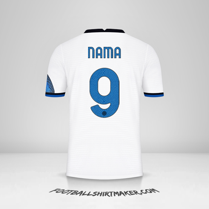 Jersey Inter Cup 2021/2022 Alternatif -  nama - 9