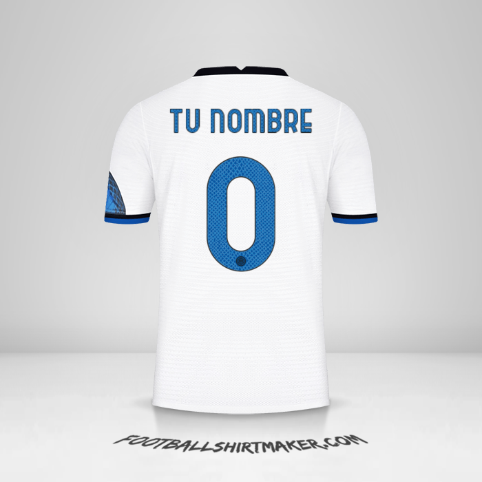 Jersey Inter 2021/2022 Cup II -  tu nombre - 0