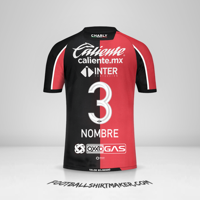Jersey Atlas 2021/22 -  nombre - 3