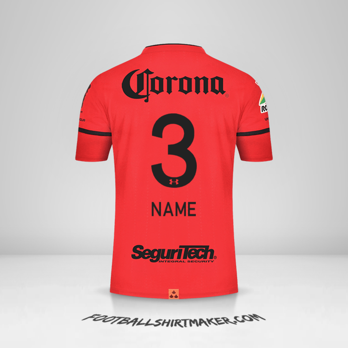 Trikot Toluca FC 2021/2022 -  name - 3