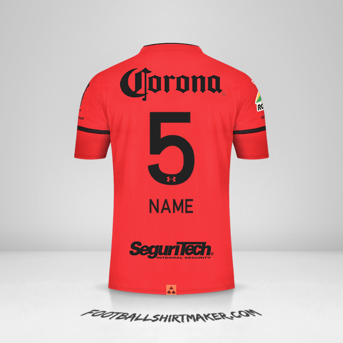Trikot Toluca FC 2021/2022 -  name - 5