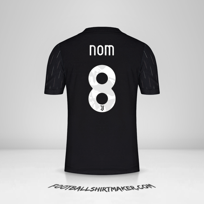Maillot Juventus FC Cup 2021/2022 Extérieur -  nom - 8