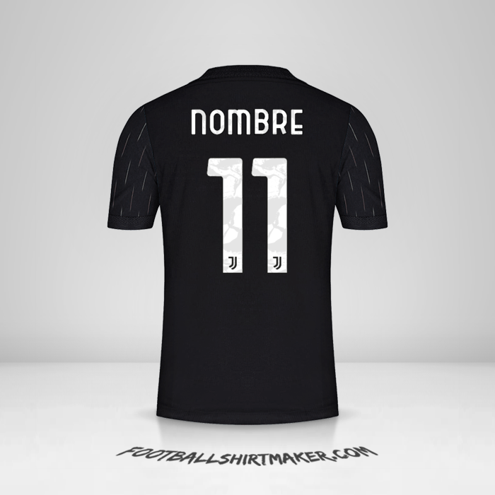 Camiseta Juventus FC Cup 2021/2022 Visita -  nombre - 11