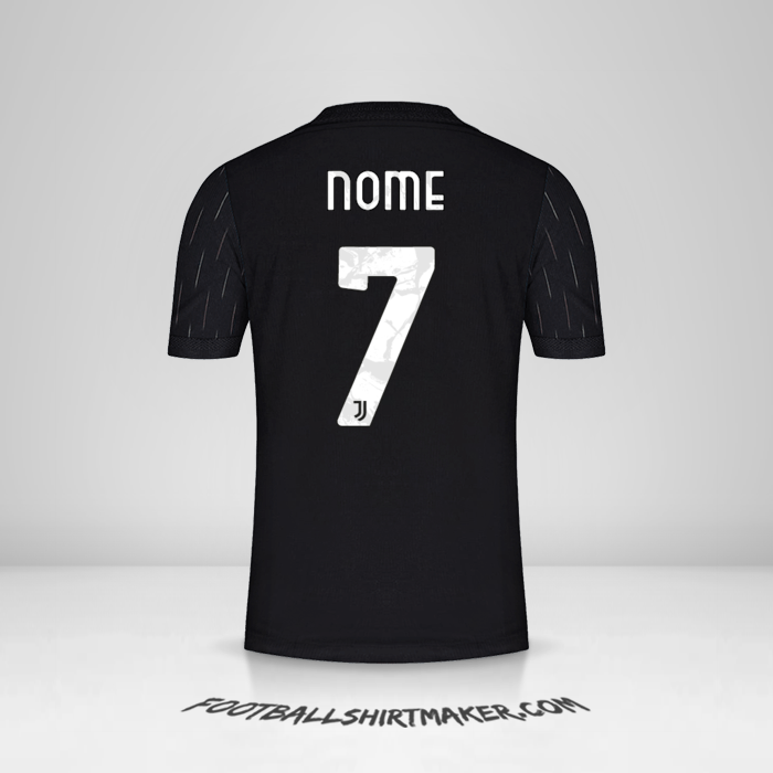 Camisa Juventus FC Cup 2021/2022 Alternativa -  nome - 7