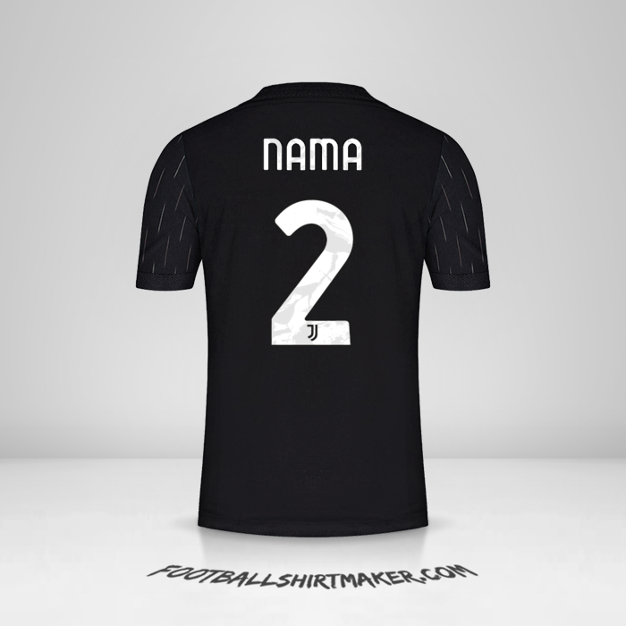 Jersey Juventus FC Cup 2021/2022 Alternatif -  nama - 2