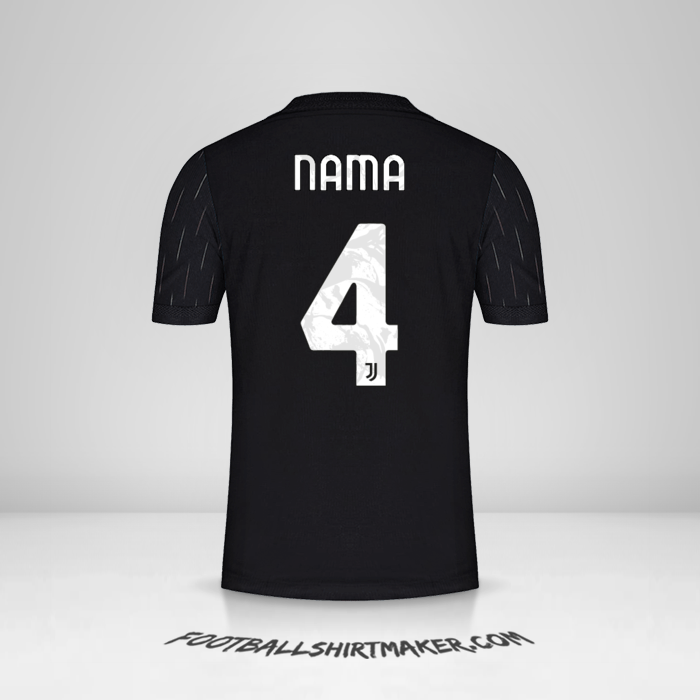 Jersey Juventus FC Cup 2021/2022 Alternatif -  nama - 4