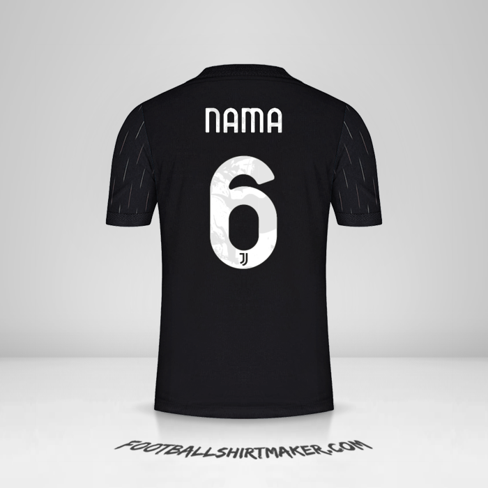 Jersey Juventus FC Cup 2021/2022 Alternatif -  nama - 6