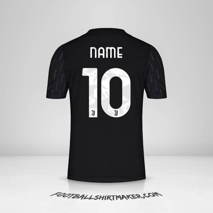 Trikot Juventus FC Cup 2021/2022 Auswärts -  name - 10