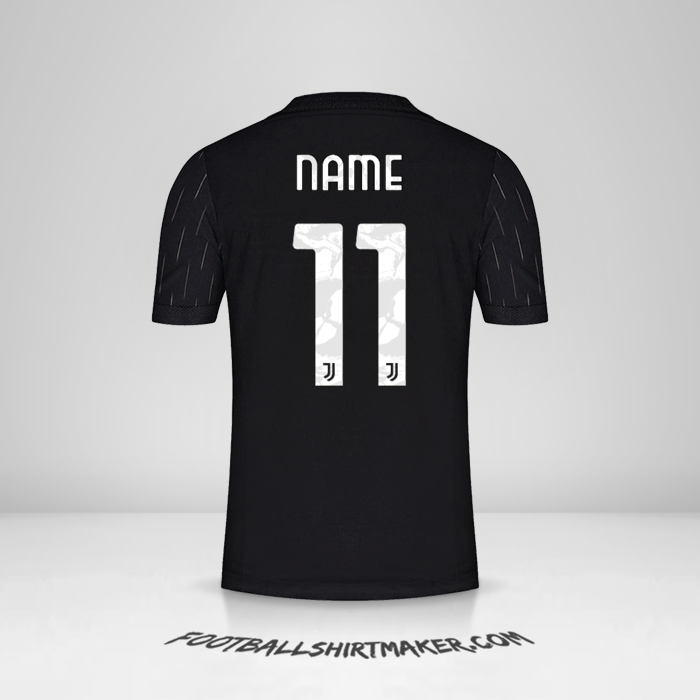 Trikot Juventus FC Cup 2021/2022 Auswärts -  name - 11