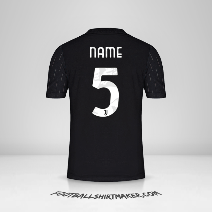 Trikot Juventus FC Cup 2021/2022 Auswärts -  name - 5