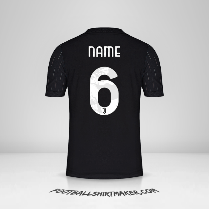 Trikot Juventus FC Cup 2021/2022 Auswärts -  name - 6