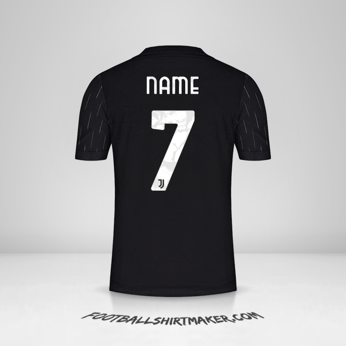 Trikot Juventus FC Cup 2021/2022 Auswärts -  name - 7