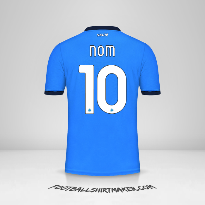 Maillot SSC Napoli 2021/2022 -  nom - 10