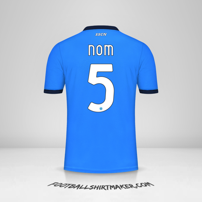 Maillot SSC Napoli 2021/2022 -  nom - 5