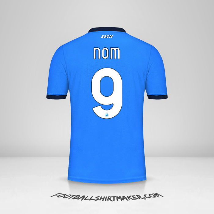 Maillot SSC Napoli 2021/2022 -  nom - 9