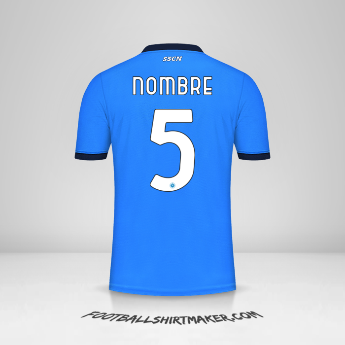 Camiseta SSC Napoli 2021/2022 -  nombre - 5