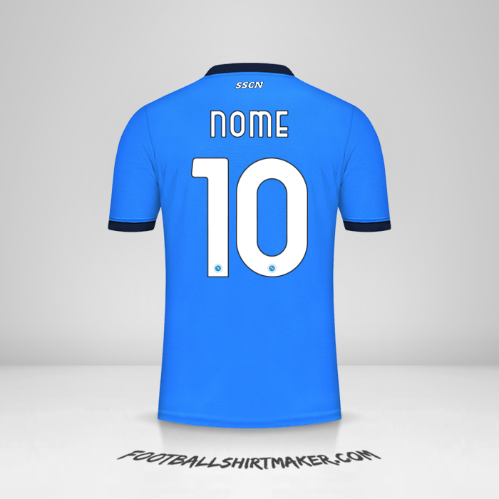 Camisa SSC Napoli 2021/2022 -  nome - 10