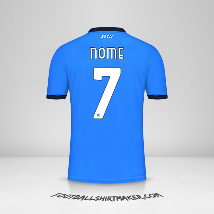 Camisa SSC Napoli 2021/2022 -  nome - 7