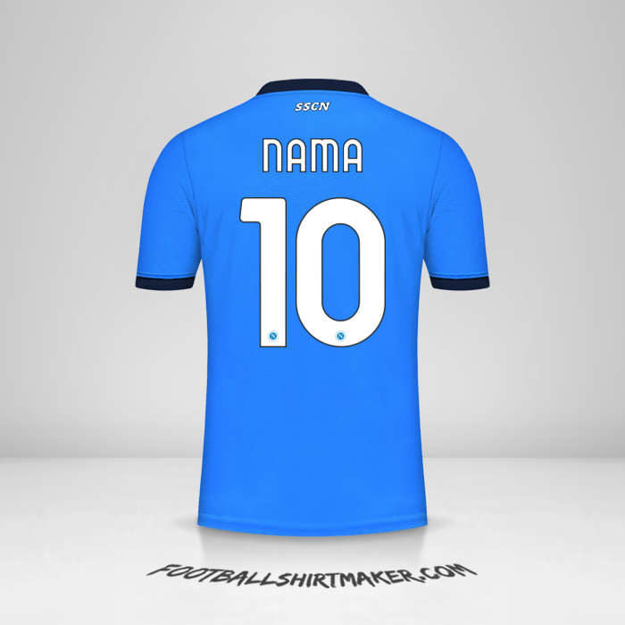 Jersey SSC Napoli 2021/2022 -  nama - 10