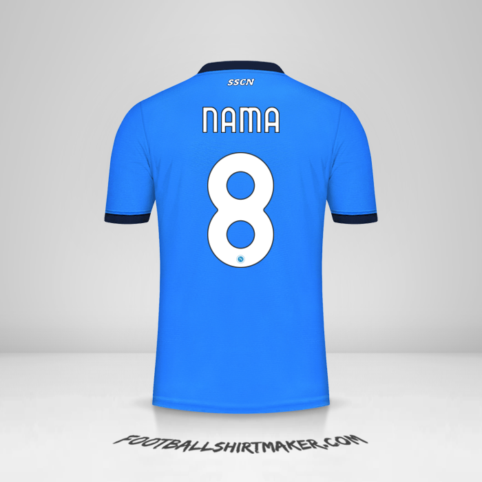 Jersey SSC Napoli 2021/2022 -  nama - 8