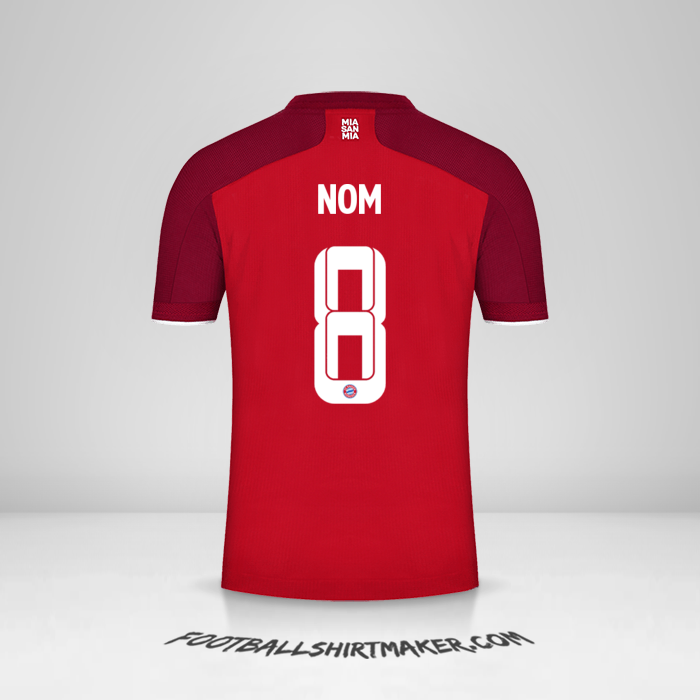 Maillot FC Bayern Munchen Cup 2021/2022 -  nom - 8