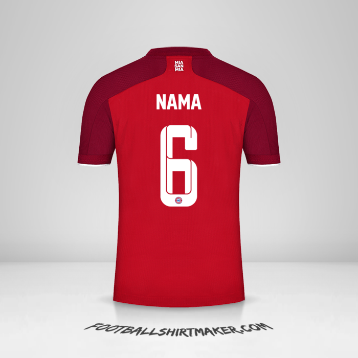 Jersey FC Bayern Munchen Cup 2021/2022 -  nama - 6