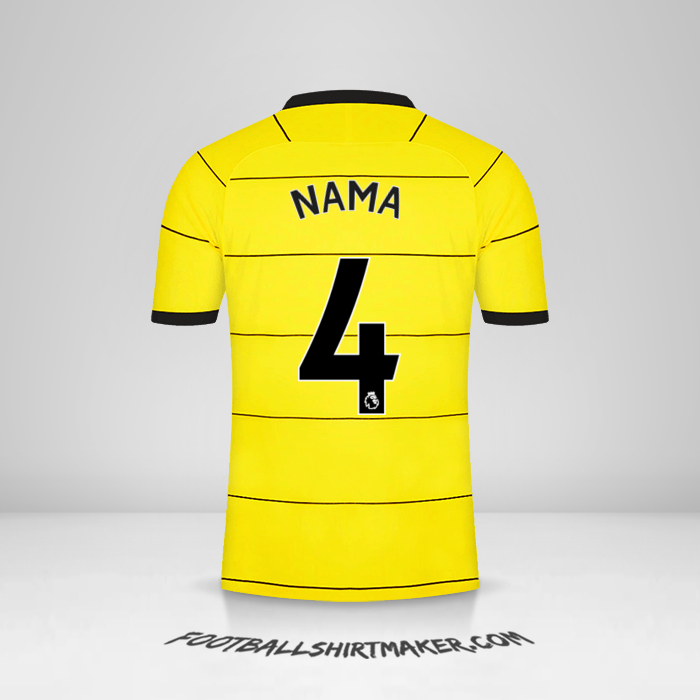 Jersey Chelsea 2021/2022 Alternatif -  nama - 4