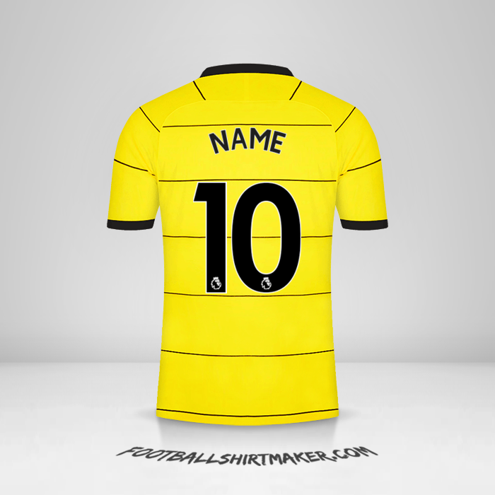 Trikot Chelsea 2021/2022 Auswärts -  name - 10