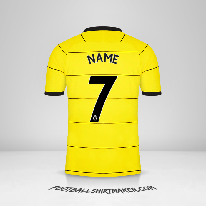 Shirt Chelsea 2021/2022 Away -  name - 7