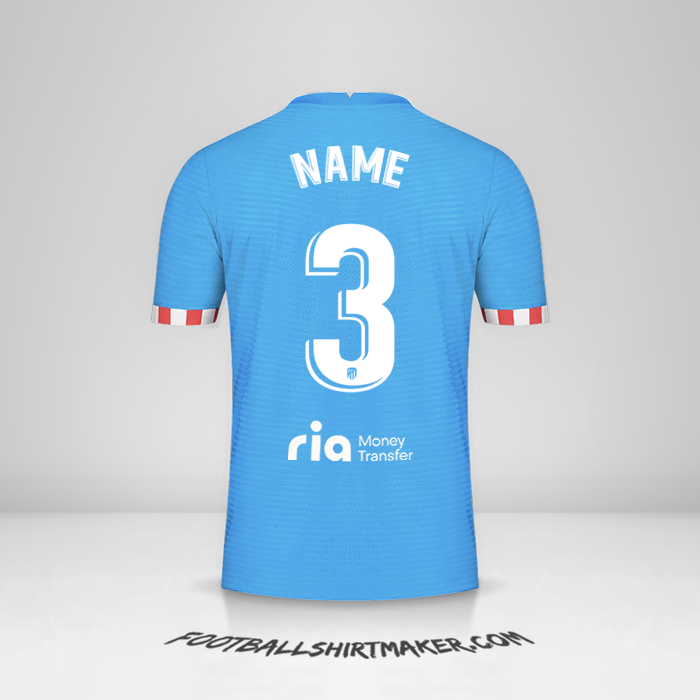 Jersey Atletico Madrid 2021/2022 Third -  name - 3