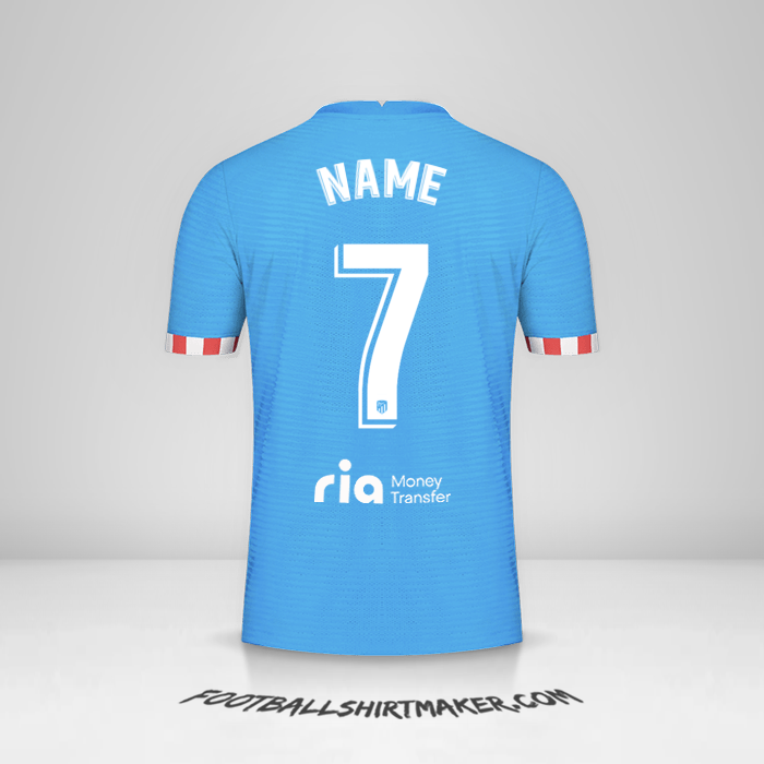 Shirt Atletico Madrid 2021/2022 Third -  name - 7