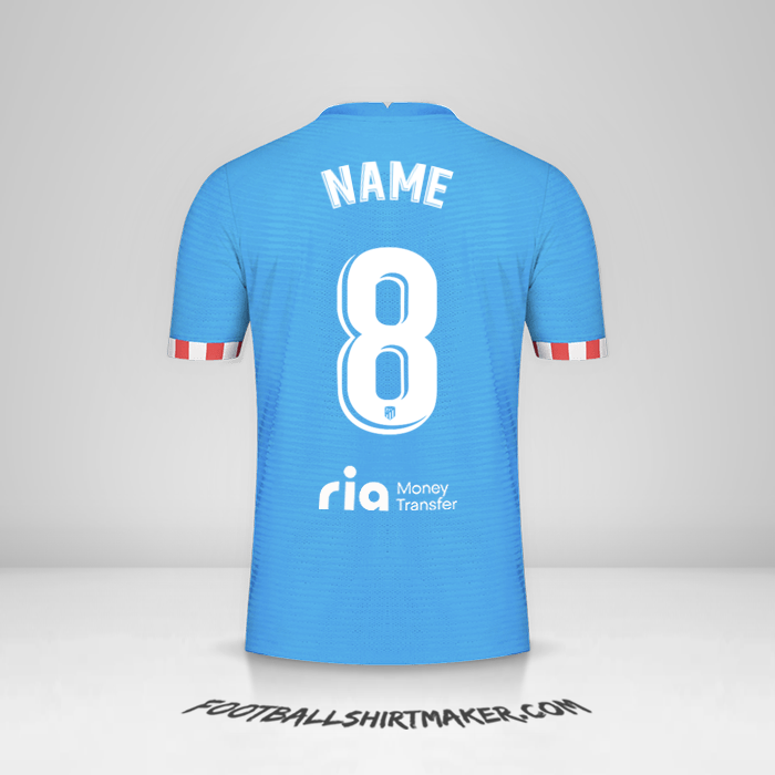 Trikot Atletico Madrid 2021/2022 Dritte -  name - 8