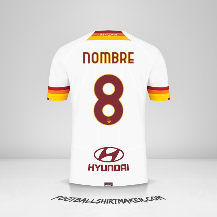 Camiseta AS Roma 2021/2022 Visita -  nombre - 8