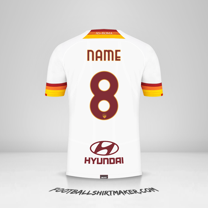 Shirt AS Roma 2021/2022 Away -  name - 8