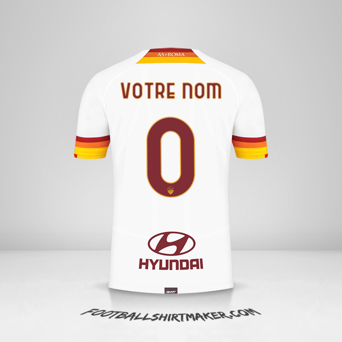 Maillot AS Roma 2021/2022 II -  votre nom - 0