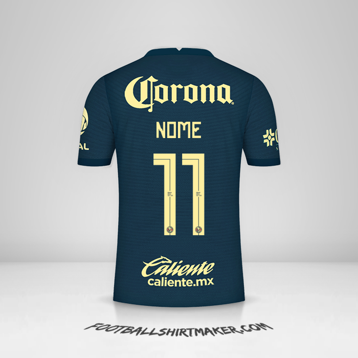 Maglia Club America 2021/2022 Seconda -  nome - 11