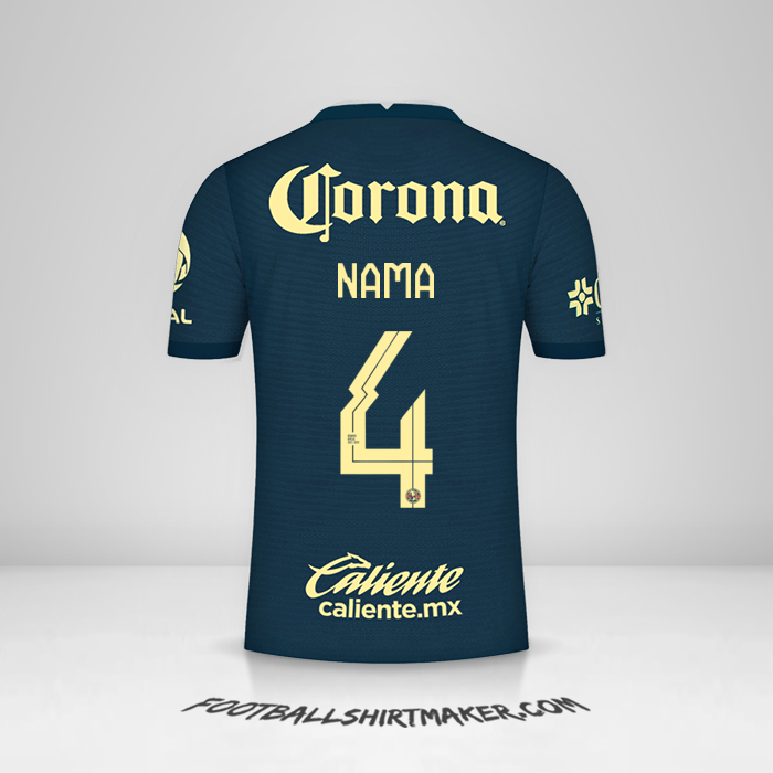 Jersey Club America 2021/2022 Alternatif -  nama - 4