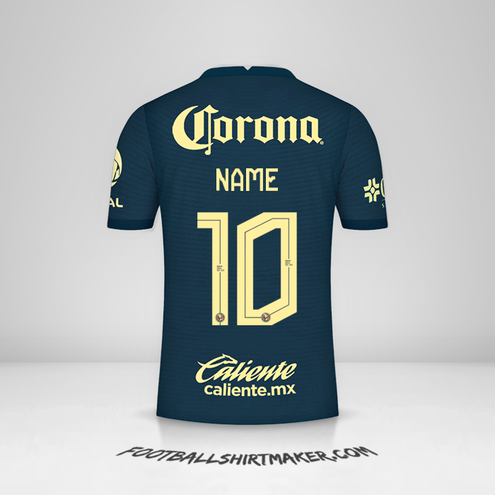 Jersey Club America 2021/2022 Away -  name - 10