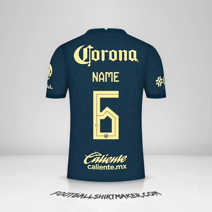 Shirt Club America 2021/2022 Away -  name - 6