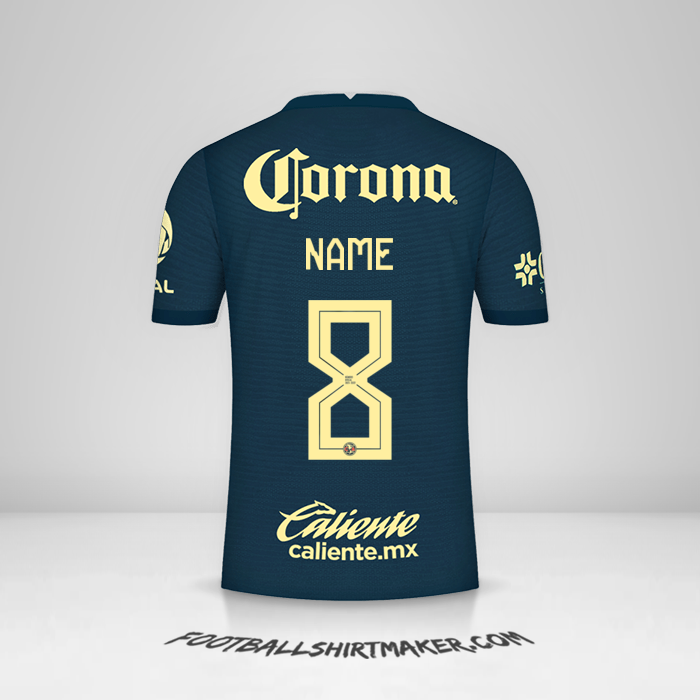 Trikot Club America 2021/2022 Auswärts -  name - 8