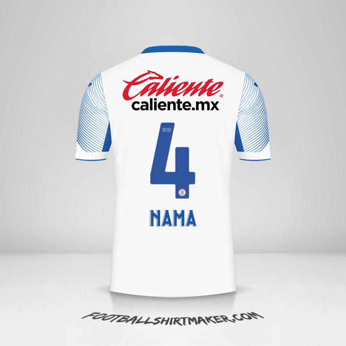 Jersey Cruz Azul 2021/2022 Alternatif -  nama - 4