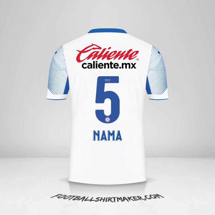 Jersey Cruz Azul 2021/2022 Alternatif -  nama - 5