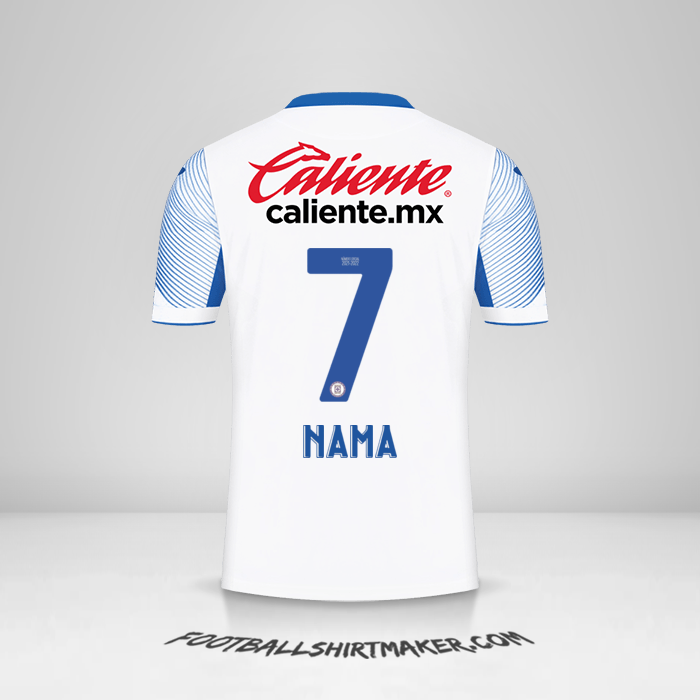 Jersey Cruz Azul 2021/2022 Alternatif -  nama - 7