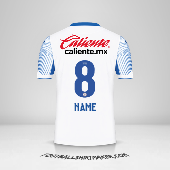 Shirt Cruz Azul 2021/2022 Away -  name - 8