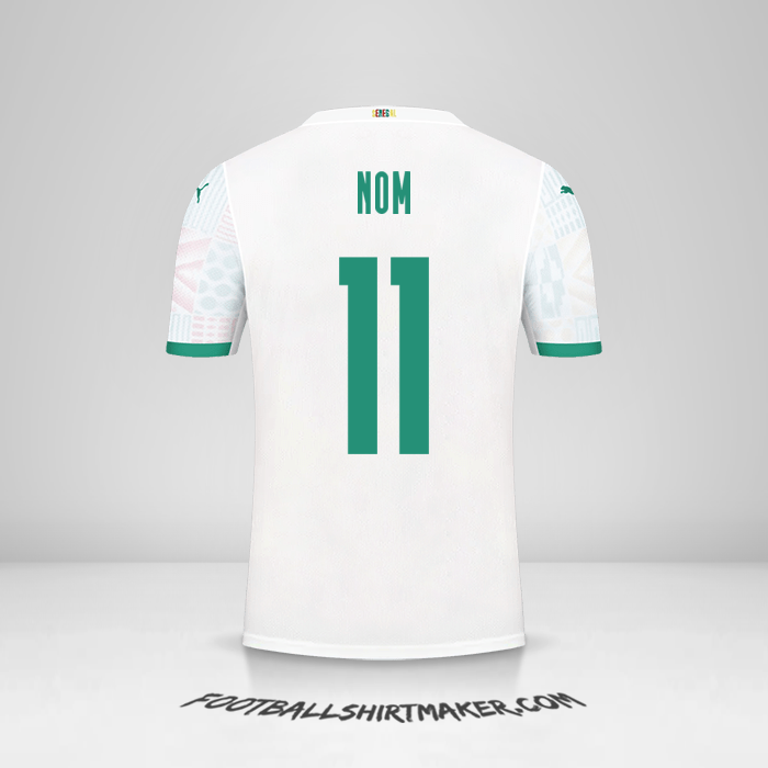 Maillot Sénégal 2020/2021 -  nom - 11