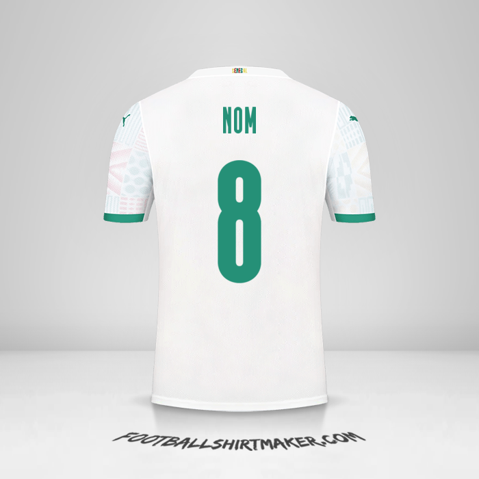 Maillot Sénégal 2020/2021 -  nom - 8