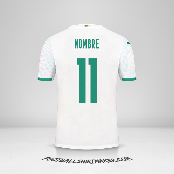 Camiseta Senegal 2020/2021 -  nombre - 11