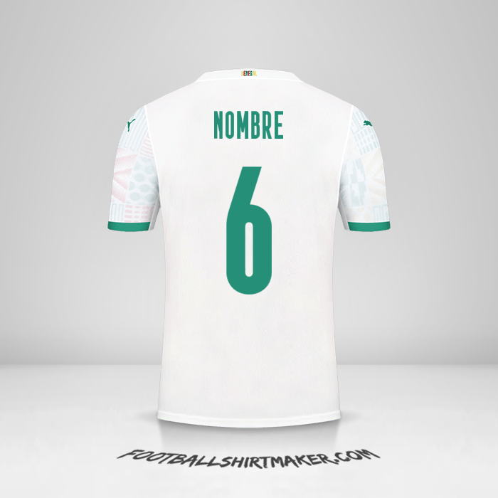 Jersey Senegal 2020/2021 -  nombre - 6
