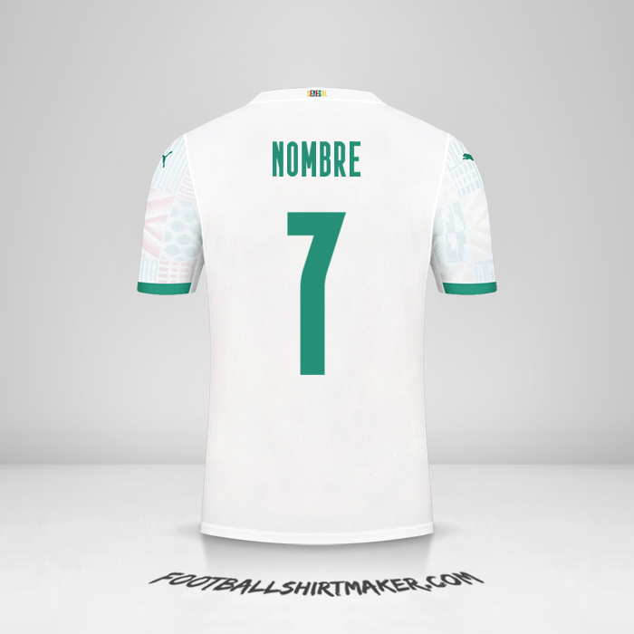 Jersey Senegal 2020/2021 -  nombre - 7